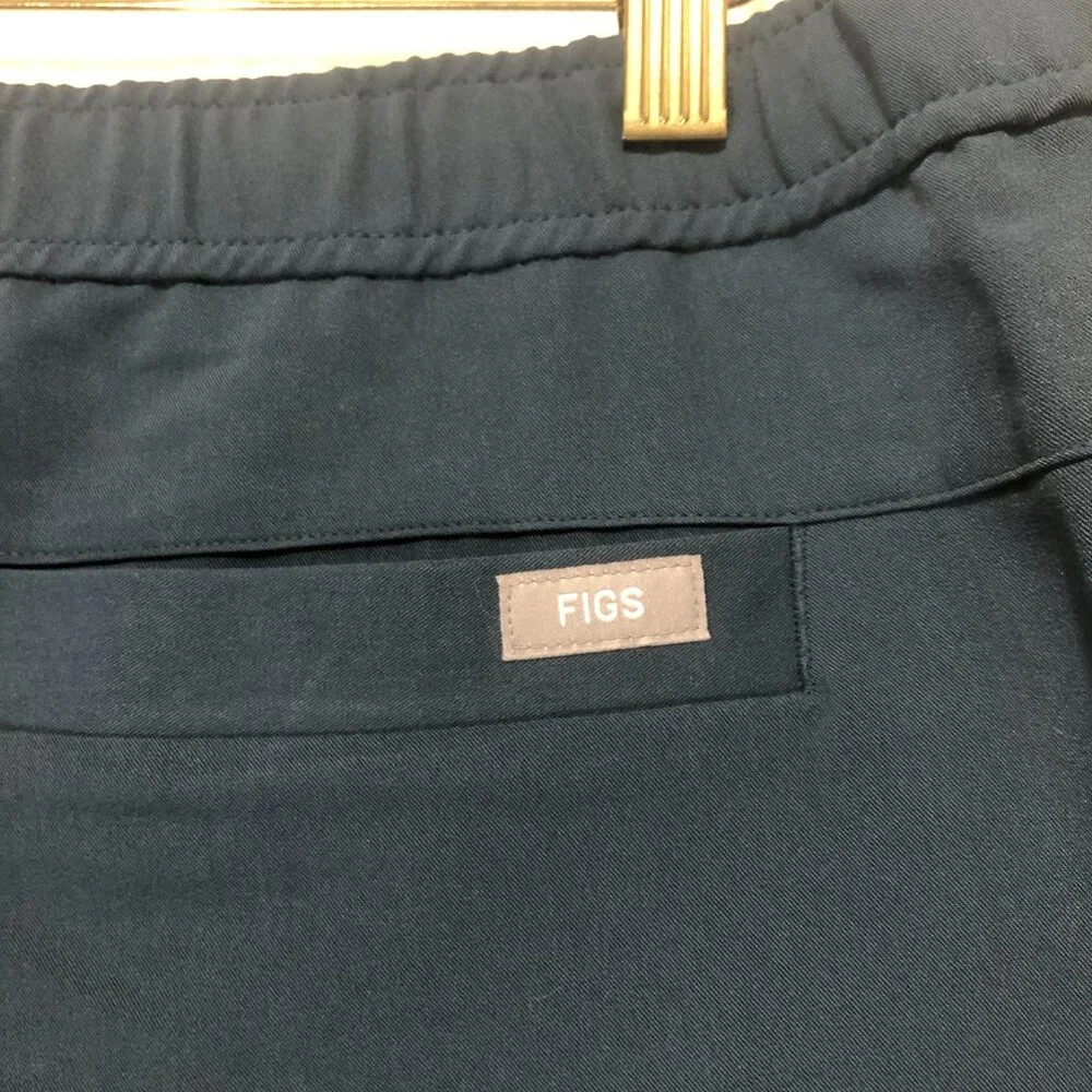 FIGS Catarina Jogger Scrub Pants Drawstring Comfort Pockets Blue Size‎ XS
